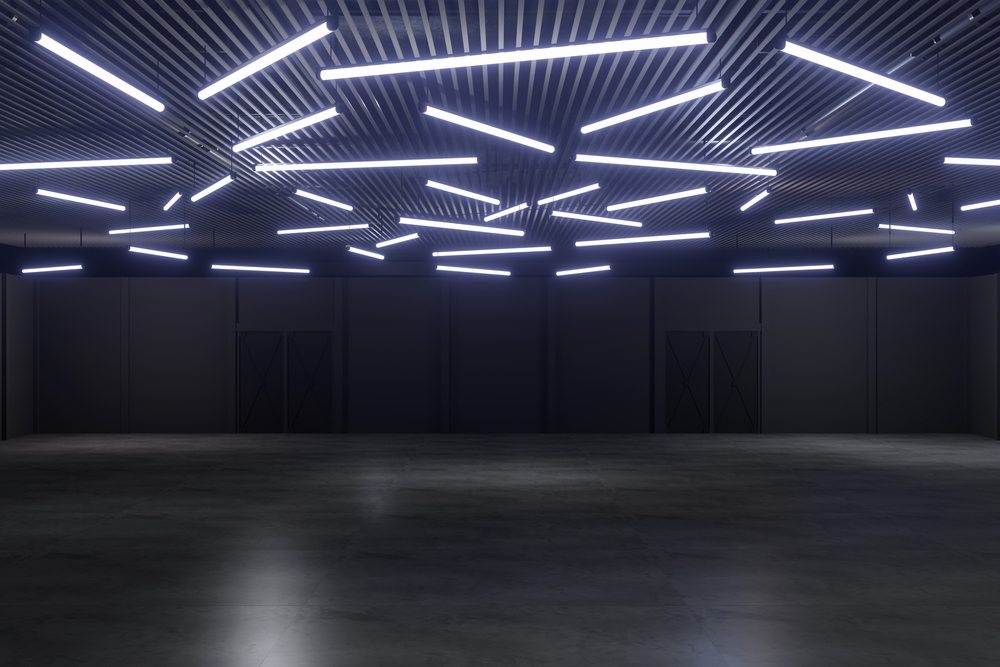 Éclairage LED moderne en entreprise